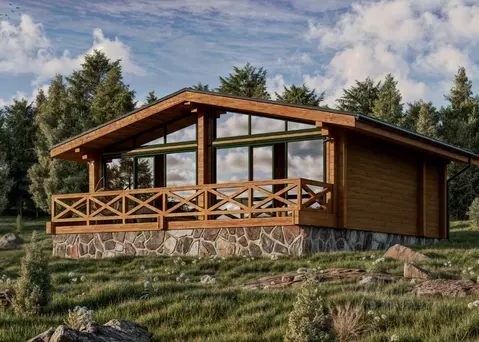 Дом в Алтай, Чемальский район, Элекмонарское с/пос, Седьмое Небо кп  ...