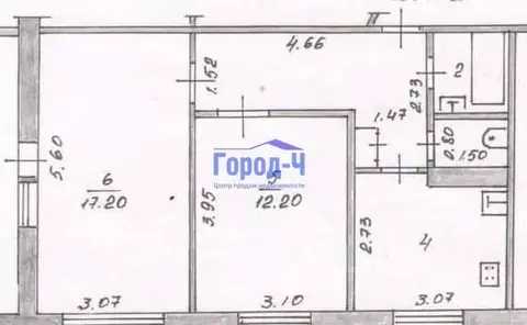 2-к кв. Чувашия, Чебоксары ул. Эльгера, 8 (46.6 м)