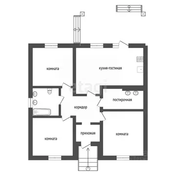 Дом в Воронежская область, Рамонский район, с. Новоживотинное Садовая ...