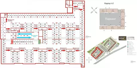 Гараж в Санкт-Петербург Пульс Премьер жилой комплекс (13 м)