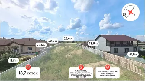 Участок в Тюменская область, Тюменский муниципальный округ, с. ...