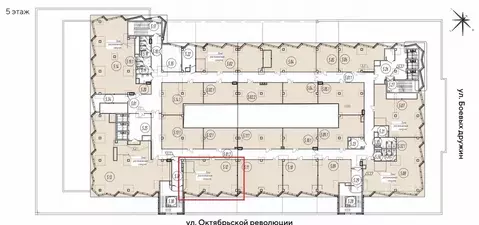 Офис в Свердловская область, Екатеринбург ул. Боевых Дружин, 20 (112 ...