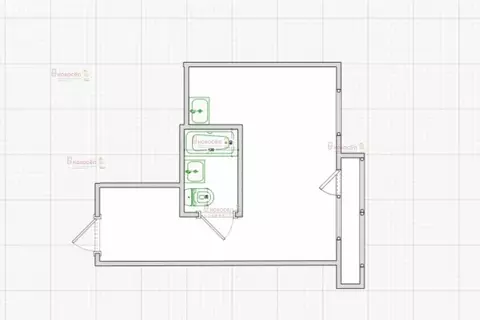 Квартира-студия: Екатеринбург, улица Яскина, 12 (28 м)