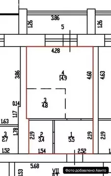 Квартира-студия: Новоалтайск, улица Титова, 8А (28.6 м)