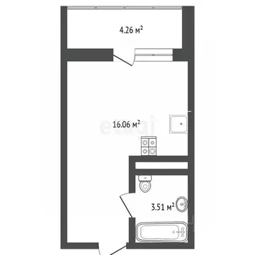 Студия Тюменская область, Тюменский район, д. Патрушева ул. Александра ...