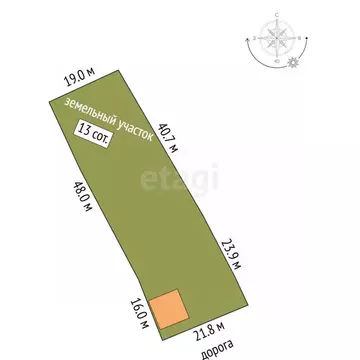 Дом в Владимирская область, Муром с. Якиманская Слобода, ул. Красина, ...