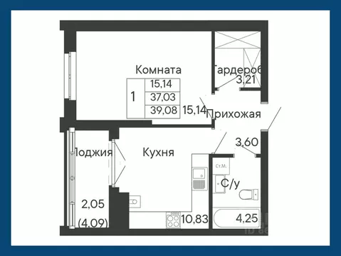 1-к кв. Ростовская область, Ростов-на-Дону Ривьера жилой квартал,  ...