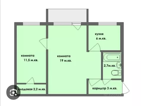 2-к кв. Московская область, Ивантеевка Пушкинский городской округ, ...