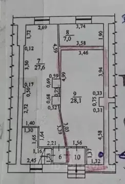 Торговая площадь в Свердловская область, Екатеринбург ул. Белинского, ...