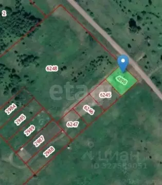 Участок в Томская область, Томский район, д. Петрово ул. Северная ...