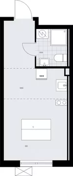 1-к кв. Ленинградская область, Ломоносовский район, Лаголовское с/пос, ...
