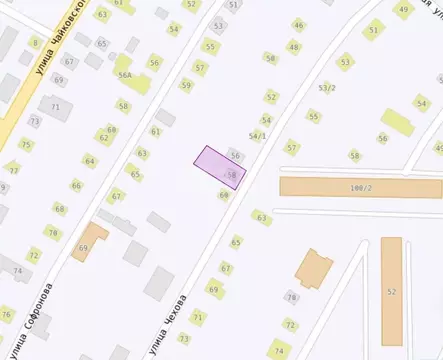 Участок в Якутск, улица Чехова (6.55 м)