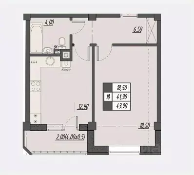 1-к кв. Ставропольский край, Пятигорск Новопятигорск мкр, Курортный ...