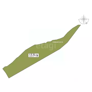 Участок в Алтай, Усть-Канский район, с. Усть-Кан  (13900.0 сот.)