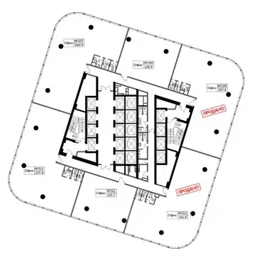 Офис в Москва Ходынский бул., 4/1 (261 м)