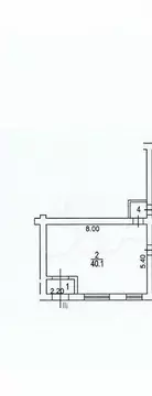 Офис в Москва Большой Краснопрудный туп., 8/12 (40 м)