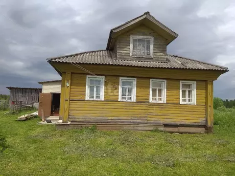 Дом в Вологодская область, Вожегодский муниципальный округ, д. ...