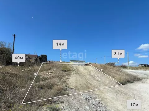 Участок в Краснодарский край, Новороссийск городской округ, с. ...