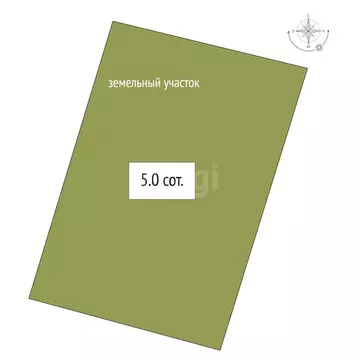 Участок в Бердск, СНТ Отрадное, 3-я улица (5 м)