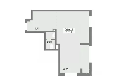 Офис в Свердловская область, Екатеринбург ул. Краснофлотцев, 40 (47 м)