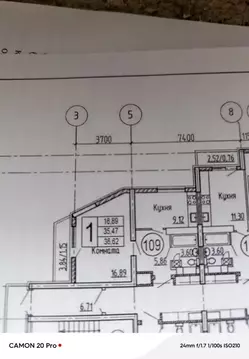 1-к кв. Самарская область, Самара ул. Советской Армии, 131А (38.0 м)