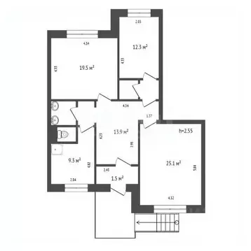 Офис в Красноярский край, Красноярск ул. Чернышевского, 106 (93 м)