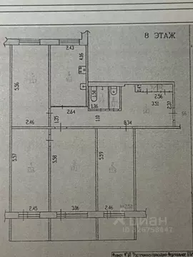 4-к кв. Алтайский край, Барнаул ул. Гущина, 160 (87.3 м)