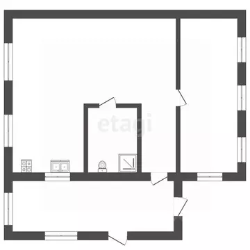 Дом в Саратовская область, Романовка рп ул. Калинина, 36 (58 м)