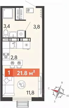 Студия Пензенская область, Нижнеломовский район, с. Кривошеевка  (21.8 ...