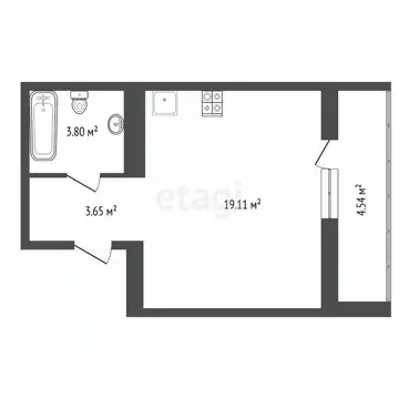 Студия Тюменская область, Тюменский муниципальный округ, д. Патрушева ...