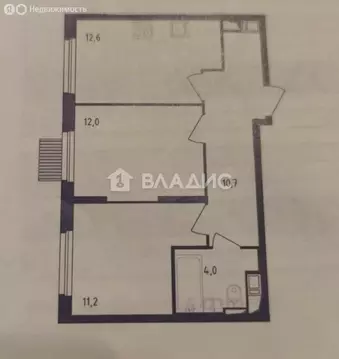 2-комнатная квартира: Мытищи, улица Стрельбище Динамо, 10 (50 м)