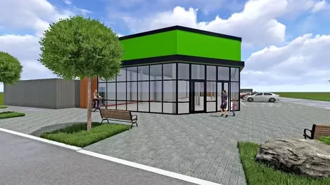 Торговая площадь в Ростовская область, пос. Матвеев Курган ул. ...