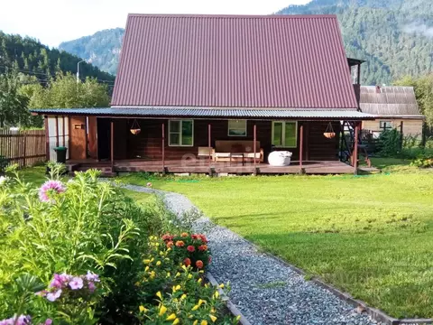 Дом в Алтай, Чемальский район, Узнезинское с/пос, с. Узнезя ул. ...