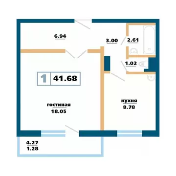 1-к кв. Красноярский край, Красноярск Нанжуль-Солнечный мкр, ...