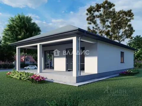 Дом в Крым, Симферопольский район, Трудовское с/пос, с. Строгоновка  ...