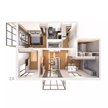 2-к кв. Рязанская область, Рязанский муниципальный округ, с. Дядьково ...