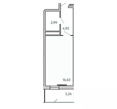 1-к кв. Крым, Ялта муниципальный округ, Виноградное пгт Космос Стей ...