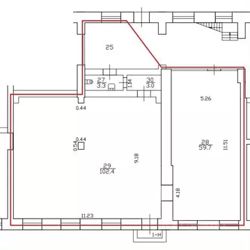Помещение свободного назначения в Санкт-Петербург 13-я Васильевского ...