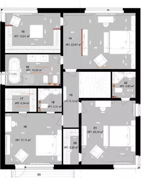 Дом в Московская область, Одинцовский городской округ, пос. Горки-2 8 ...