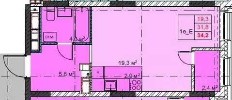 1-к кв. Приморский край, Владивосток Бам мкр,  (34.2 м)