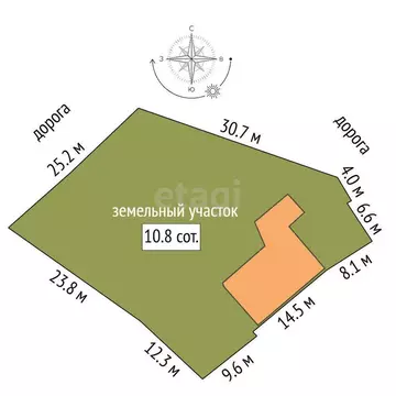 Дом в Ялуторовск, Пионерская улица (43 м)