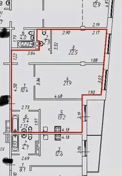 3-к кв. Иркутская область, Иркутск Байкальская ул., 346/13 (82.0 м)