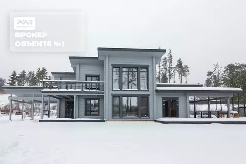 Дом в Ленинградская область, Выборгский район, Полянское с/пос, пос. ...
