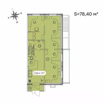 Помещение свободного назначения в Карелия, Петрозаводск Первомайский ...