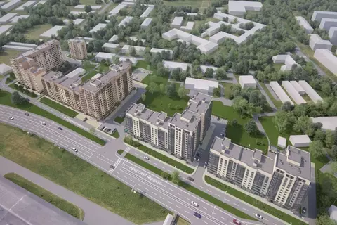 1-к кв. Ярославская область, Ярославль Московский Квартал жилой ...