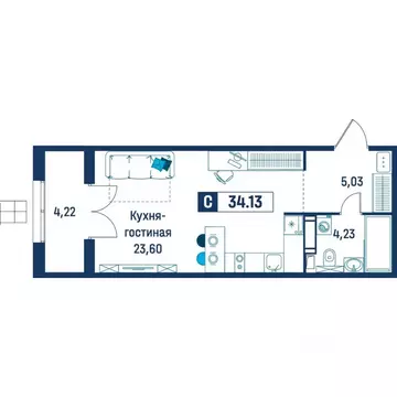 Студия Ленинградская область, Всеволожский район, пос. Бугры Стороны ...