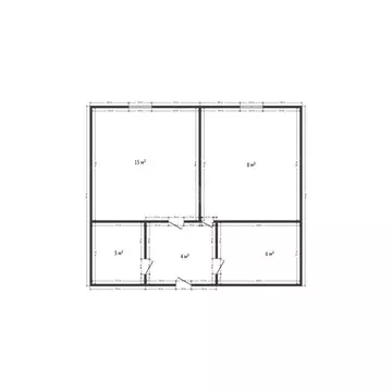 2-комнатная квартира: Махачкала, улица Буганова, 11 (36 м)