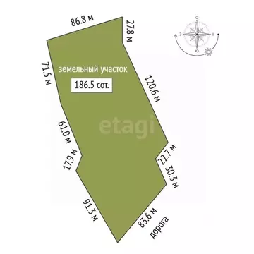 Участок в Псковская область, Печорский муниципальный округ, д. ...