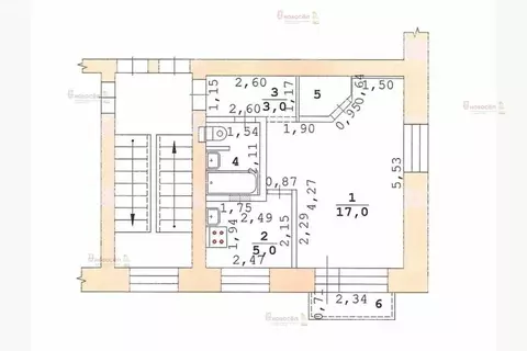 1-комнатная квартира: Екатеринбург, улица Ильича, 71В (30 м)