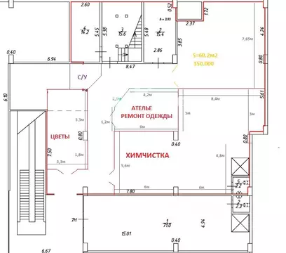 Помещение свободного назначения в Санкт-Петербург Комендантский ...